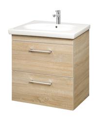 Vonios kambario baldų komplektas Riva Essence, ąžuolo sp., 46.3 cm x 65 cm x 68 cm