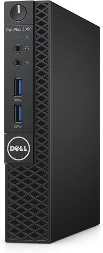 Stacionarus kompiuteris Dell, atnaujintas Intel® Core™ i5-7500T, 256 GB, DDR4 16 GB, SSD 256 GB, Intel HD Graphics 630 Dynamic, Windows 10 Pro OptiPlex 3050 Micro