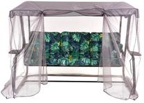 Lauko sūpynės Patio Celebes Plus Black Edition, žalia sp., 220 cm x 134 cm x 157 cm