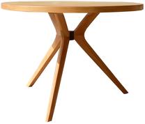 Stalas Kalune Design Albero 88, medžio sp., 120 cm x 120 cm x 76 cm