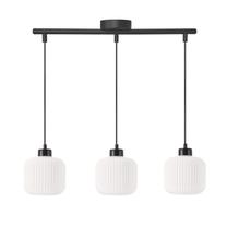Светильник потолочный Candellux Lighting Estilo 33-49957, E27, 3 x 40 Вт, белый цв. / черный цв.