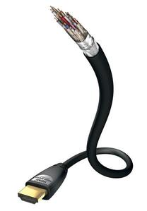 Kabelis Inakustik Star HDMI-HDMI HDMI Vīrietis, HDMI Vīrietis, 5 m, melna krās.