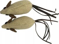 Žaislas katei Love Story Mouse, smėlio sp., 14 cm