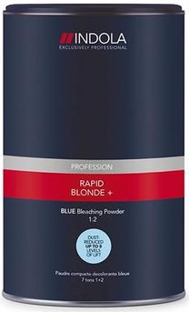 Matu balināšanas līdzeklis Indola Rapid Blond+, zila krās., 900 ml