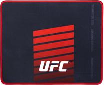 Pelės kilimėlis Konix UFC, 27 cm x 32 cm, juoda sp./raudona sp.