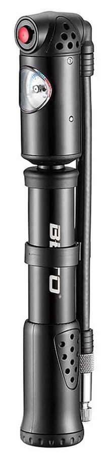 Pompa BETO Mini MP-036, aliuminis, juoda sp.