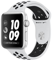 Viedais pulkstenis Apple Watch 3 GPS 42mm, balts krās.