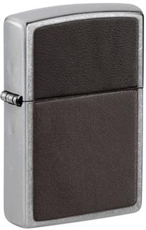 Žiebtuvėlis Zippo 46782 Brown Leather Emblem, ruda sp.