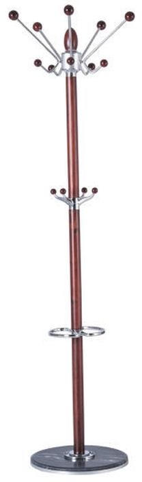 Drabužių kabykla CR27, 176 cm, raudonmedžio sp.