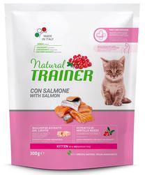 Sausas kačių maistas Natural Trainer Kitten Salmon, vištiena, 0.3 kg