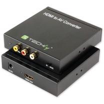 Adapteris Techly 301672 AV, HDMI, juoda sp.