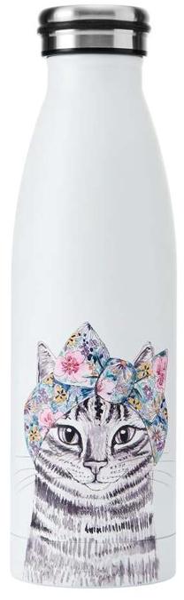 Termogertuvė Mikasa Tipperleyhill Cat, 0.5 l, balta sp./juoda sp./mėlyna sp.