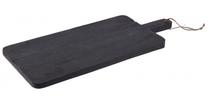 Lõikelaud Mondex Wooden Board HV997228, must v., 60 cm x 25 cm