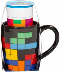 Komplekts Fizz Creations Tetris Mug And Puzzle Gift Set, daudzkrāsaina