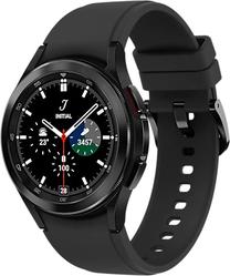 Viedais pulkstenis Samsung Galaxy Watch4 Classic 42mm, melns krās.