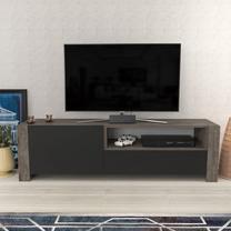 ТВ стол Kalune Design Piedmont, антрацитовый цв./темно-серый цв., 36.8 см x 46 см x 160 см