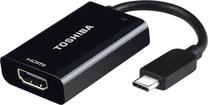 Adapteris Toshiba USB Type-C male, HDMI, juoda sp.