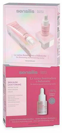 Veido priežiūros priemonių rinkinys Sensilis Skin Glow Brightening & Hydrating, 2 vnt.