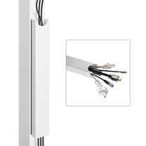 Держатель для кабеля Desktronic Magnetic, 370 x 50 мм, белый цв.