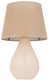 Galda stāvlampas TK Lighting Lacrima 5436, E27, 15W, brūna krās./krēmkrāsa krās.