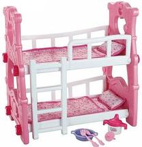 Lėlių namo baldas Artyk Baby Bed 147838, rožinė sp.