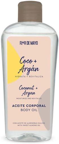 Kūno aliejus Flor De Mayo Coconut + Argan, 200 ml