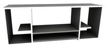 ТВ стол Kalune Design Tamayo, антрацитовый цв./белый цв., 120 см x 29.7 см x 43.1 см