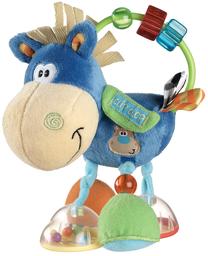 Развивающая игрушка для младенца, погремушка Playgro Clip Clop, 23 см, многоцветный