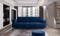 Sofa Elise Lukso 40, tamsiai mėlyna sp., 250 x 95 cm x 90 cm
