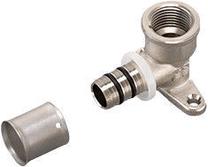 Настенный прессуемый уголок Rifeng, 3/4" F