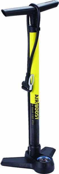 Насос BBB Cycling AirBoost, cталь, желтый цв.