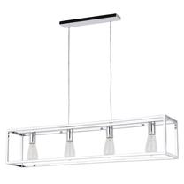 Valgusti rippuv Italux Sigalo MD-BR4366-D4 CH, E27, 4 x 60 W, kroom v. / kroom v.