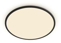 Šviestuvas lubų Philips SuperSlim 929002666901, LED, 2700 °K, 1 x 22 W, nėra gaubto / juoda sp.