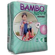 Sauskelnės Bambo Nature, 6 dydis, 18 vnt.