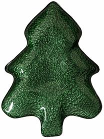 Serviravimo lėkštė Homla Blits in the shape of a Christmas tree, 30 cm, žalia sp., stiklas