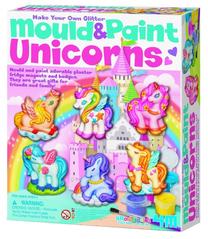 Piešimo rinkinys 4M Mould And Paint Unicorns