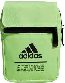 Plecu soma Adidas Classic Organizer Bag S GH5278, melna krās./zaļa krās.