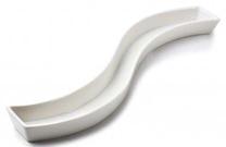 Serviravimo lėkštė Mondex Basic HTNA5756, 31 cm x 2.5 cm, 3 cm, Balta sp.