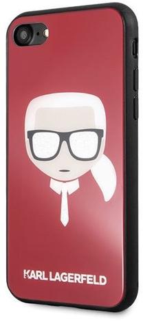 Telefona vāciņš Karl Lagerfeld, sarkana krās., Apple