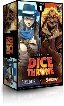 Galda spēle Roxley Games Dice Throne Season Two Gunslinger V Samurai, EN