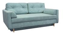 Sofa-lova Idzczak Meble Astoria Queens 18, mėlyna sp., 216 x 100 cm x 74 cm