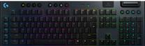 Klaviatūra Logitech G915 Tacticle, EN, juoda sp. Prekė su pažeista pakuote.