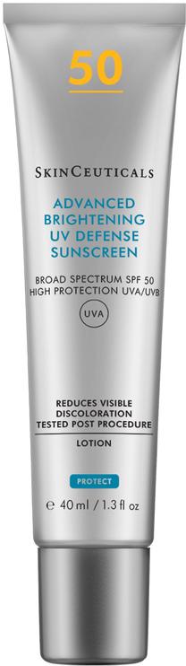 Losjonas įdegio priežiūrai SkinCeuticals Advanced Brightening UV Defense SPF50, 40 ml