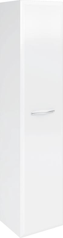 Pakabinama vonios spintelė Fackelmann Viva Tower, balta sp., 32 cm x 35 cm x 160 cm