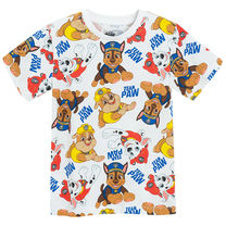 Särk, vaba aja kevad/suvi, lastele Cool Club Paw Patrol LCB2810858, valge v., 104 cm