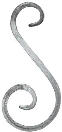 Dekoratyvinis tvoros elementas L01SP006, juoda sp.