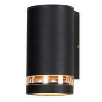Õue seinavalgusti Candellux Lighting Senecio, 35W, GU10, IP44, must v., 10.5 cm x 16.5 cm