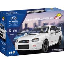 Konstruktorius, automobilis Cobi Subaru Impreza WRX STI 24649, 65 vnt., balta sp.
