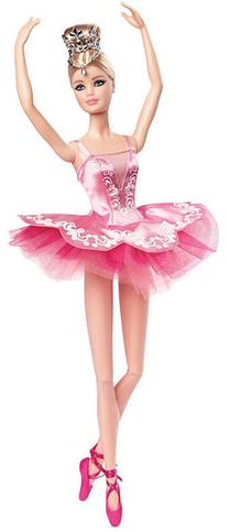 Кукла Mattel Barbie GHT41, 33 см, розовый цв.