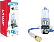 Auto spuldze AMiO LumiTec SuperWhite +120% 02136, halogēnā spuldze, balta krās., 12 V